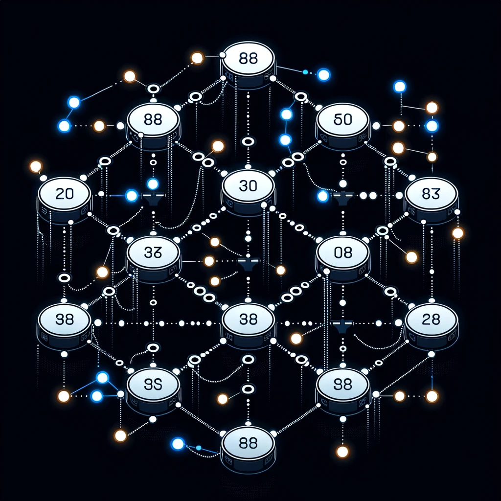 %22Illustration%20on%20a%20black%20background%20depicting%20the%20concept%20of%20'constraint%20programming'.%20A%20set%20of%20interconnected%20nodes%2C%20each%20labeled%20as%20a%20variable%2C%20with%20chains%20or%20links%20representing%20constraints.%20Some%20nodes%20glow%20to%20indicate%20they%20are%20satisfying%20their%20constraints%2C%20while%20others%20are%20dim%20to%20show%20they%20aren't.%22